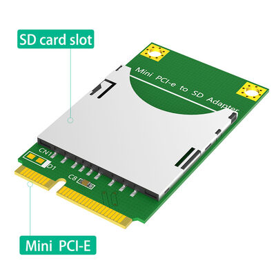 Compact MiniCard Adapter for SD Card Easy to and Mini PCI-e to SD card
