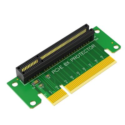 PCI-E 8X Riser Card 90-Degree Left-Angle 1U Server Adapter 9.3X5.5X3cm
